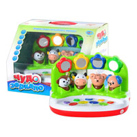 JT Игра 0950 (24шт) обучающая,Чудо зеркало, муз, звук(рус), на бат-ке,в кор-ке, 25-19-17,5см