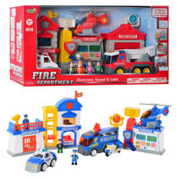 Игра 3969-70 T (2шт) Служба спасения, 2вида, звук(англ,франц), свет, на бат-ке, в кор-ке,59-32-9см