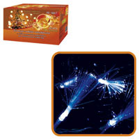 100 ГИРЛЯНДА_LED ШТОРА_ВОЛНА С КИСТОЧКАМИ 1,5м СИНЯЯ ME_100CTb (50шт)