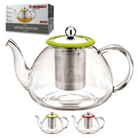 Чайник-Заварник "BESSER" СТЕКЛЯННЫЙ 1200ml 10101 (F1507C)