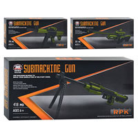 Конструктор Submuchine gun 81026-28-30 оружие, 3 вида