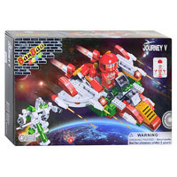 Конструктор BANBAO 6412" Космический корабль", 145 дет, фигурка,23-15-5см