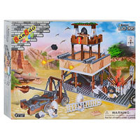 Конструктор BANBAO 8265 "Смотровая башня" ,455 дет,фигурки 4 шт,45-35-7см
