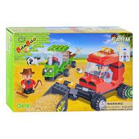 Конструктор BANBAO 8577 "Ферма", 130 дет, фигурки 2шт, 23-15-5см