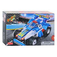 Конструктор BANBAO 8612 "Гоночный автомобиль", инер-й, 125 дет,23-15-5см