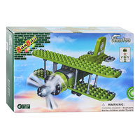 Конструктор BANBAO 8827 "Военный самолет", 132 дет, фигурка,23-15-5см