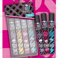 Набір блискіток для тіла Monster High в картонній упаковці (4 тю