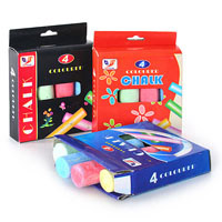 Мел Coloured Chalk MK 0096 4 шт, цветной