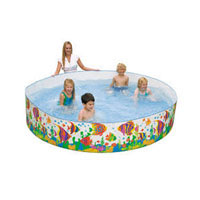 Детский каркасный бассейн Intex 56453 "Солнечные рыбки" (244*46 см)