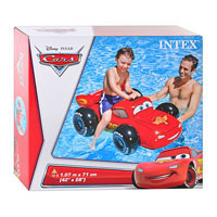 Детская надувная игрушка-рейдер для плавания Intex 58576 "Тачки" (107-71 см)