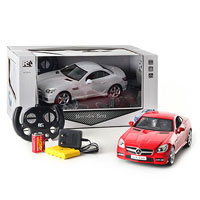 Машина 28214 (12шт) р/у, аккум, свет, 1:12, 29,5см, Mercedec-Benz, 3 цвета, в кор-ке, 40-24-20см