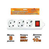 Удлинитель STENSON ME-0516 10м 