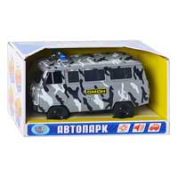 Спецтехника 9518 D (24шт) инер-я, Омон, звук, свет, открываются двери, в кор-ке, 20-10,5-9,5см