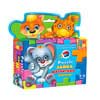 Магнитный мягкий пазл Vladi Toys VT1504-11-12-13-14 4 вида