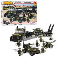 Конструктор 75054 (3шт) военная техника, 750дет, фигурки 9шт, в кор-ке, 59,5-40,5-11,5см