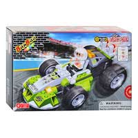 Конструктор BANBAO 8607 "Гоночный автомобиль", инер-й, 92 дет, фигурка,23-15-5см