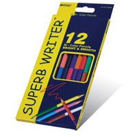 Карандаши  двухсторонние 12 шт. 24цвета, Super  Writer,  Marco