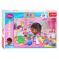 Пазл Trefl 14199 Maxi Disney, Доктор Плюшева, 24дет