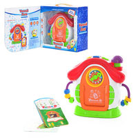 ZY Игра ZYE E 0075 (24шт) Умный дом,обучающий,карточки 37шт,муз(рус),на бат_ке,в кор_ке,23,5_22_10см