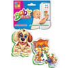 Магнитные беби пазлы Vladi Toys VT3208 (8 видов)