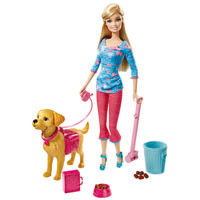 Игровой набор с собачкой серии Уход за любимцами Barbie BDH74