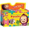 Мягкий пазл А4 Маша и Медведь/Фиксики/Смешарики Vladi Toys VT1105  (в асортм.)