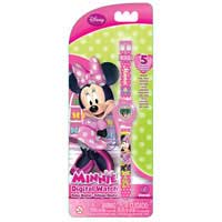 Годинник Minnie Mouse (5 функцій: місяць, дата, години, хвилини, секунди)