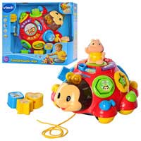 Игра 111226 (4шт) разв,2в1(катал,сорт),Божья коровк,муз,звук(рус),свет,на бат-ке,в кор-ке,30-28-18см