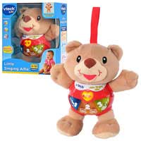 Мишка 073303 (6шт) 17см, муз,звук(англ), свет, на бат-ке, в кор-ке, 19-15-9см