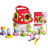 Сортер Домик-грибочек Hello Kitty Unimax 65049