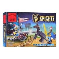 Конструктор BRICK 1012 (90шт) рыцари, оружие, 42дет, в кор-ке, 18-11,5-4см