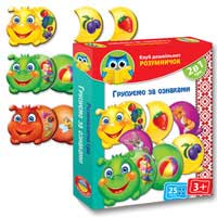 Игра Умнички. Группируем по признакам Vladi Toys VT1306-02 рус, укр