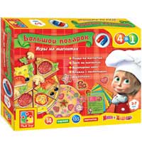 Большой подарок 4 в 1 Маша и медведь Vladi Toys VT3002-01