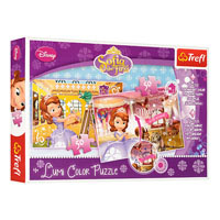 Набор Пазлов Trefl 16501 Sofia the First, меняют цвета, 2 по 50 дет