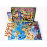 Настольная игра Путешествуем по миру 3 в 1 Ranok Creative 5730 12120010Р