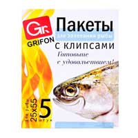 ПАКЕТЫ ДЛЯ ЗАПЕКАНИЯ 5шт/наб 25*55см E05025 (300шт)