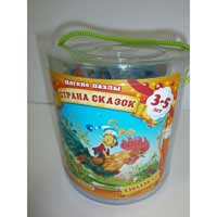 Мягкие пазлы Страна сказок А4 Vladi Toys VT1104-10/13/18/19 4 вида