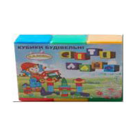 Кубики большие 9шт 020 БАМСИК