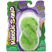 Песок для детского творчества KINETIC SAND NEON (170 г, 4 цвета)