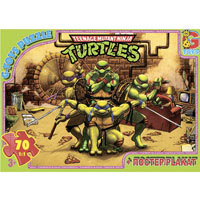 Пазл из серии Ninja Turtles (Ниндзя Черепашки) G-toys 3 вида