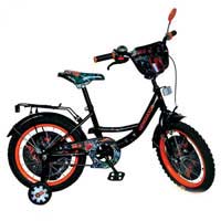 Велосипед детский 20д. GR 0005 (1шт) GR, черно-оранжевый