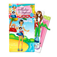 Набор для творчества с мягкими наклейками Vladi Toys VT42069 в асорт.