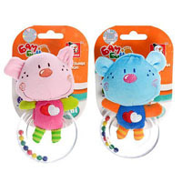 Погремушка плюшевая S+S toys 00649580-81 2 вида