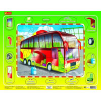 6334-5 Пазли на планшеті "Автобус"(29.88)