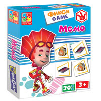 Фикси Игры Мемо Vladi Toys VT2107-02 (укр., рус)