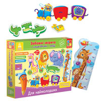 Шнуровка Для самых маленьких Зверята Vladi Toys VT1501-04 