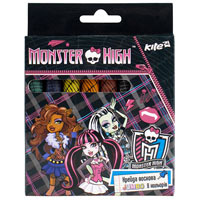 Крейда воскова Jumbo, 8 кольорів Monster High