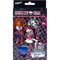 Пластилін м_який, 12 кольорів, 200г. Monster High