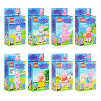 Конструктор Lege Peppa Pig 1717 8 видов