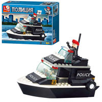 Конструктор SLUBAN M38 B1700 полиция, 98 дет